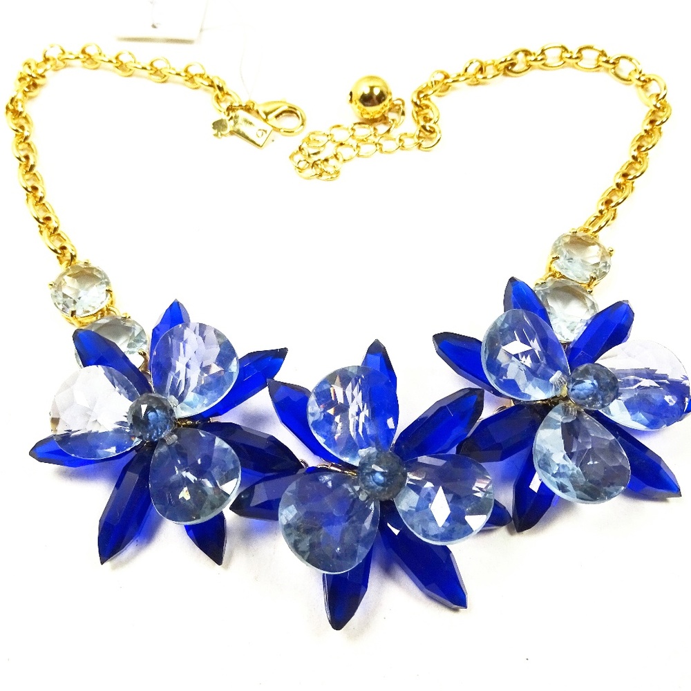 KATE SPADE GP Blooming Brilliance Floral Necklace